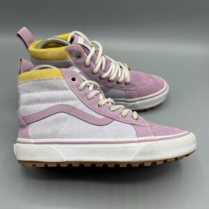Vans Kids MTE Sk8-Hi Zip Shoes Purple Size 2.5